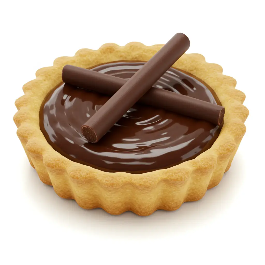 Quiche de Banana com Chocolate Delicioso