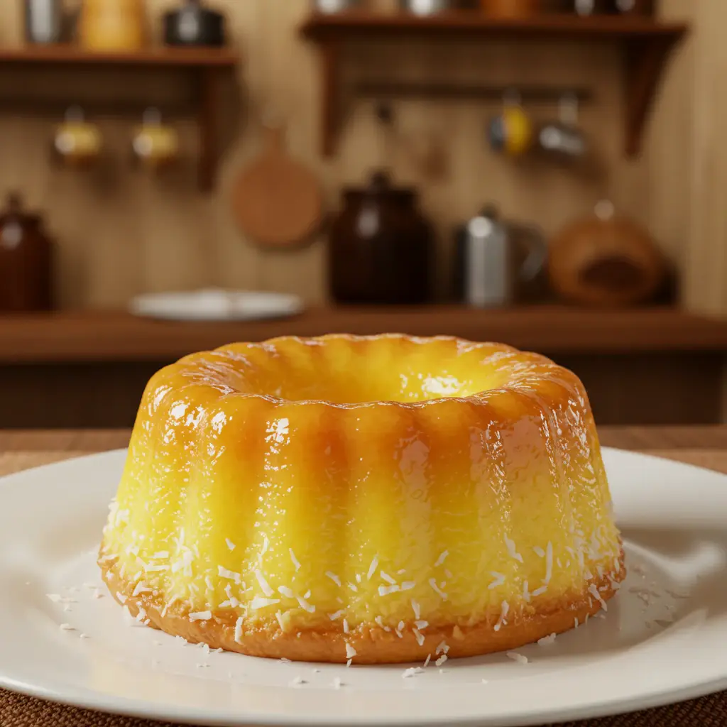 Quindim Caseiro: Momento especial em família