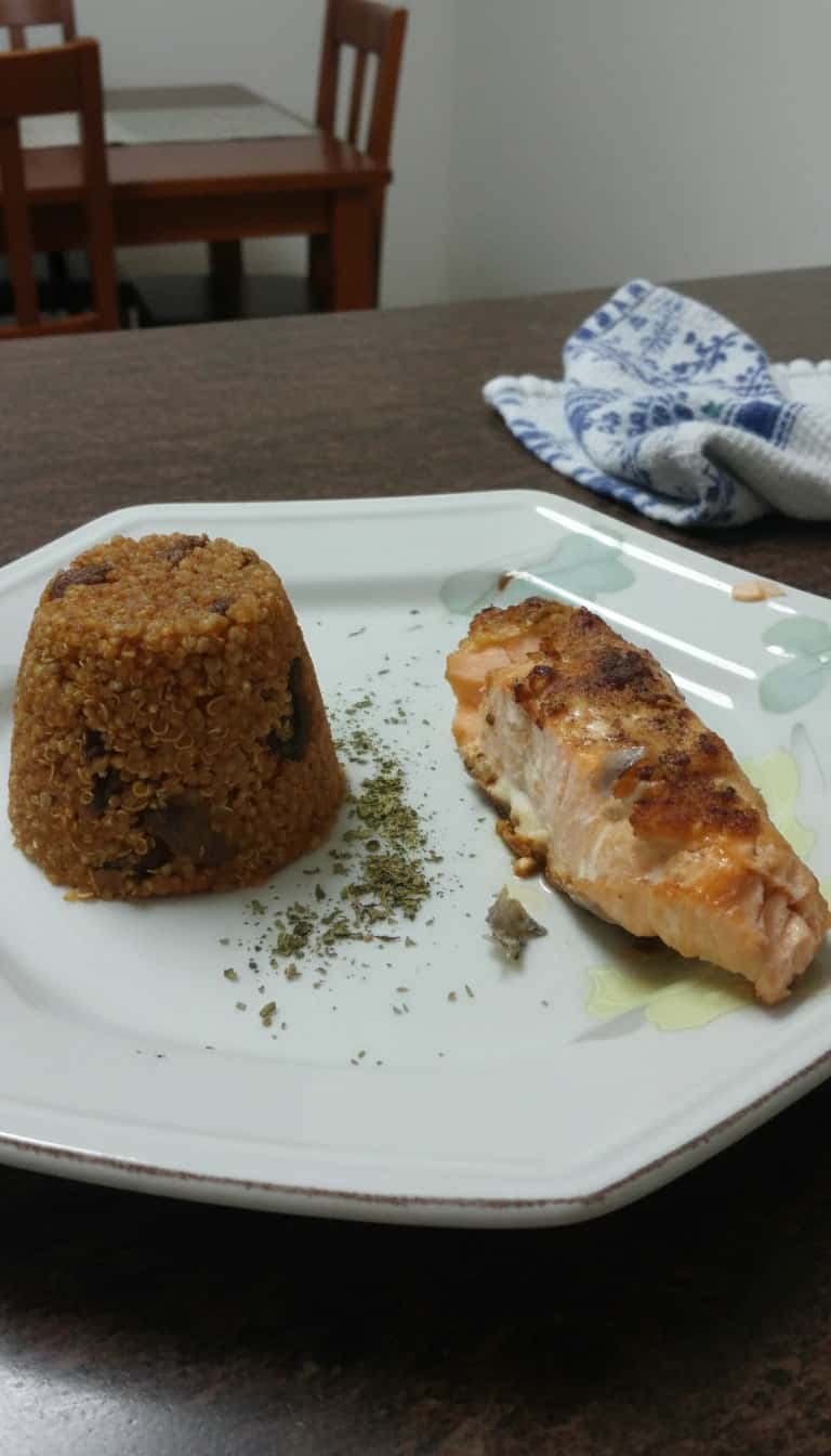 Quinoa com Molho de Funghi Super Prático