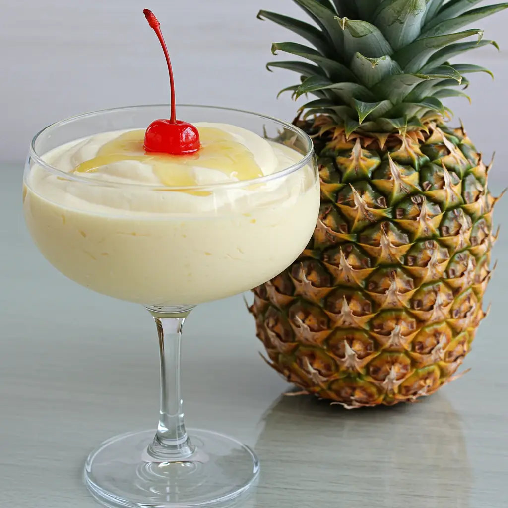 Raspadinha Cremosa de Abacaxi