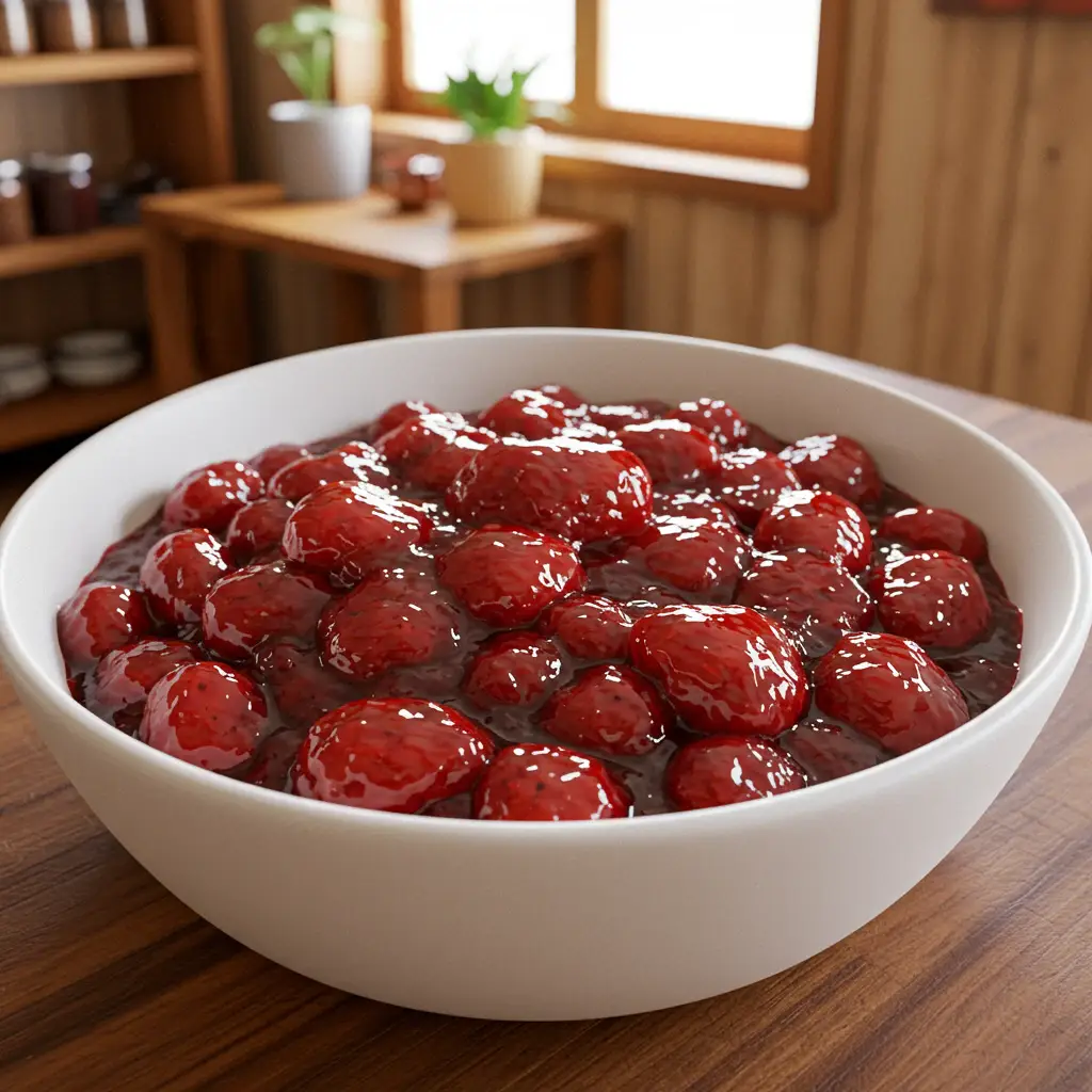 Recheio de Morango Delicioso