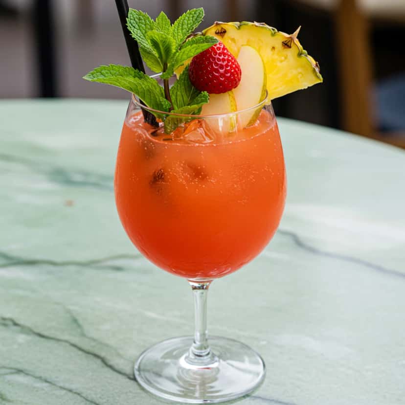 Coquetel Tropical Super Saudável