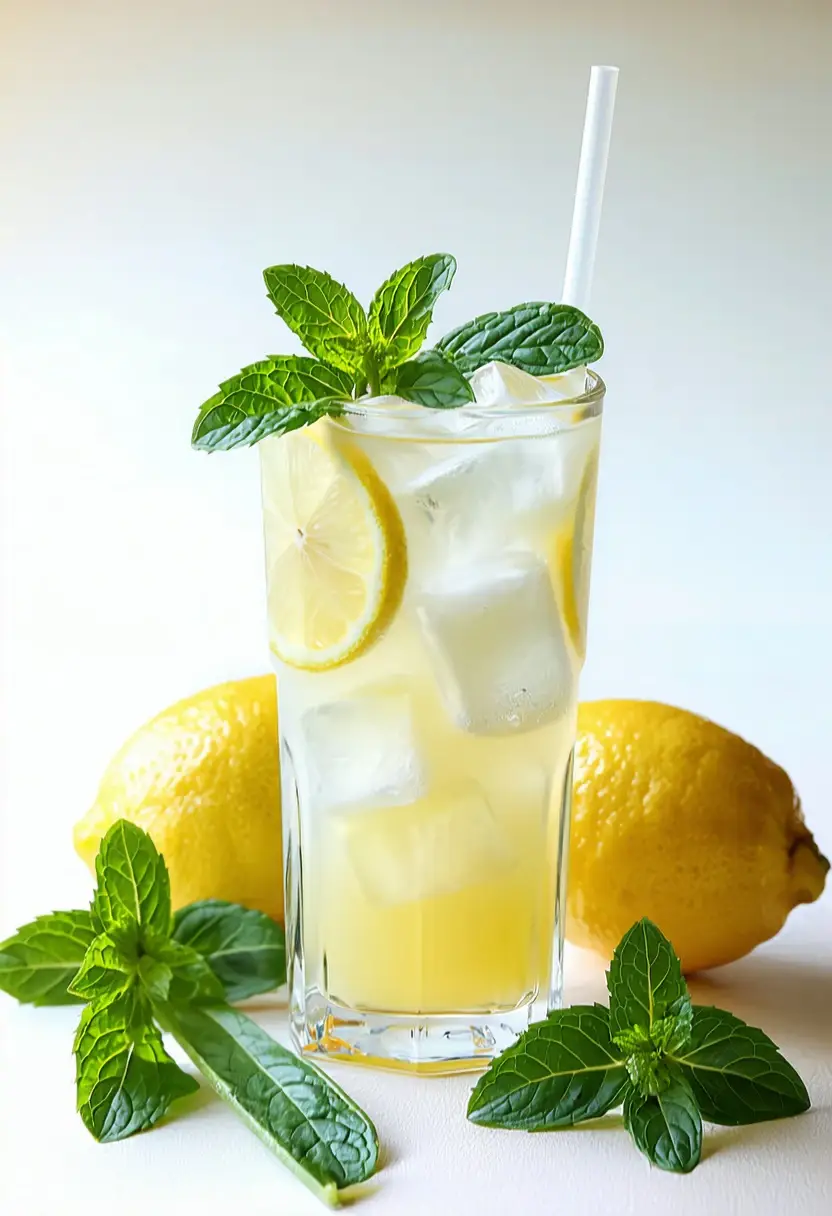 Refresco de Limão e Menta Perfeito