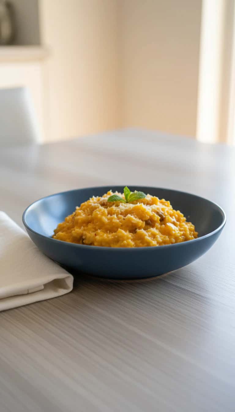 Risoto de Carne Seca & Abóbora: Experiência Incrivel