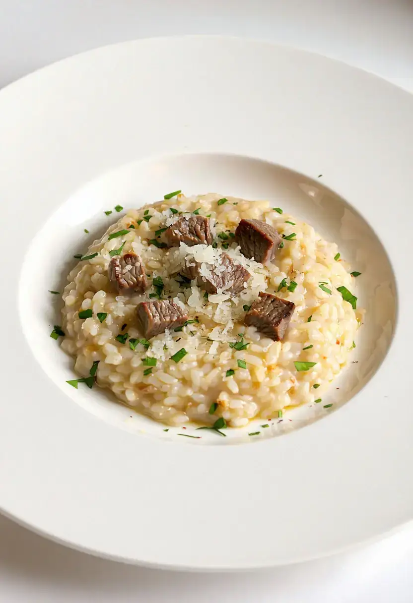 Risoto de Filet Mignon Perfeito