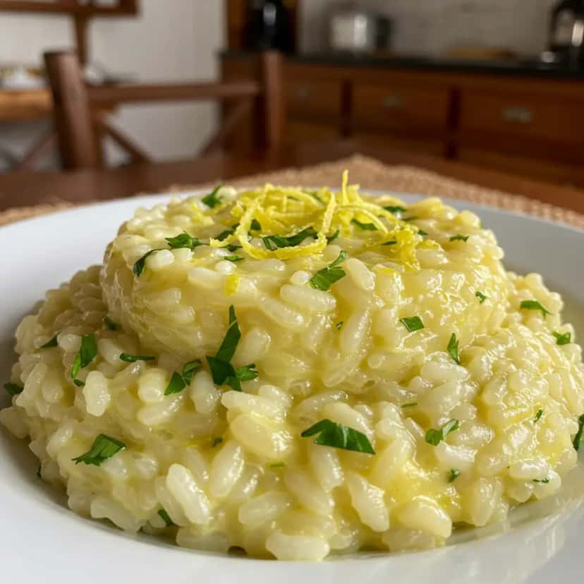 Risoto de Limão Siciliano: Nutritivo e Delicioso