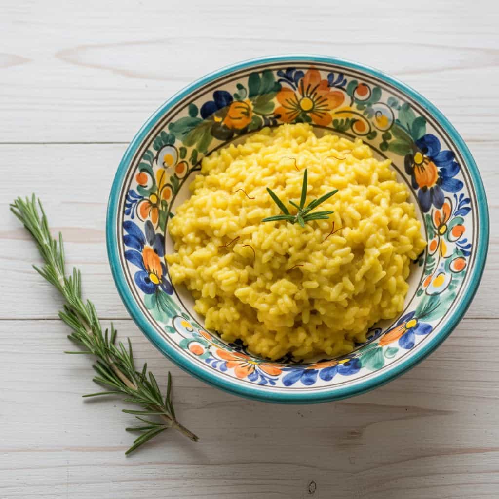 Risoto Vegano de Cúrcuma