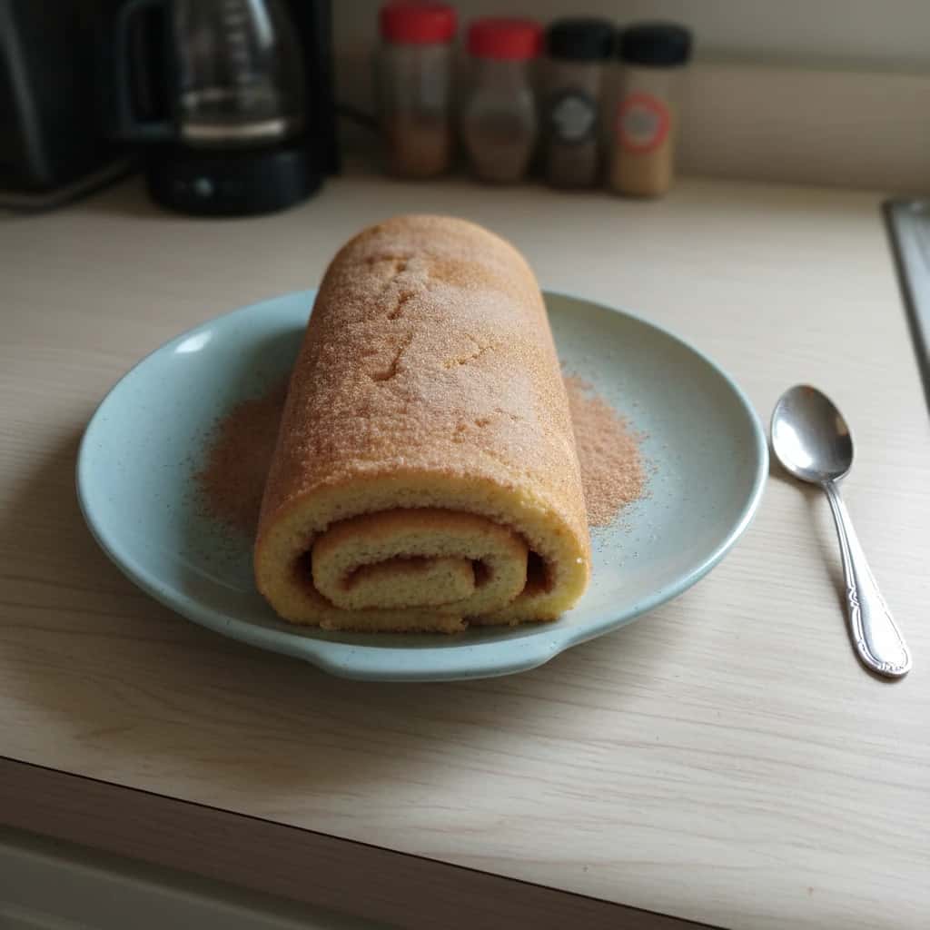 Rocambole de Doce de Leite Super Saudável