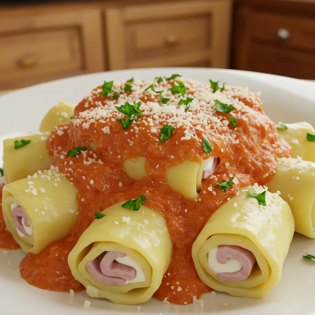 Rondelli de Presunto e Queijo: Experiência Íntima