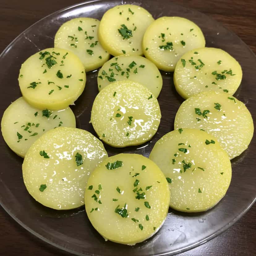 Salada de Batata Perfeita no Microondas
