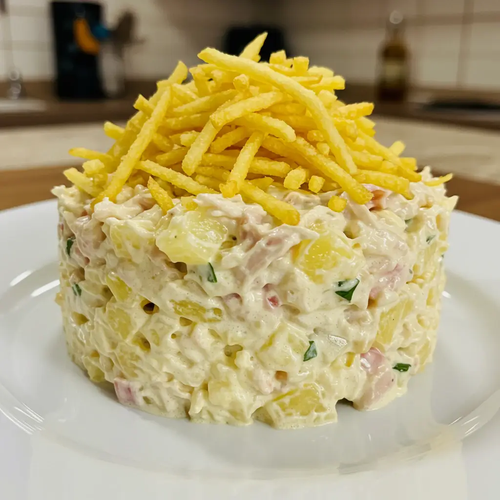 Salada de Frango com Abacaxi: Econômica e Deliciosa