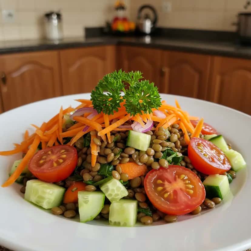 Salada de Lentilhas Caseira