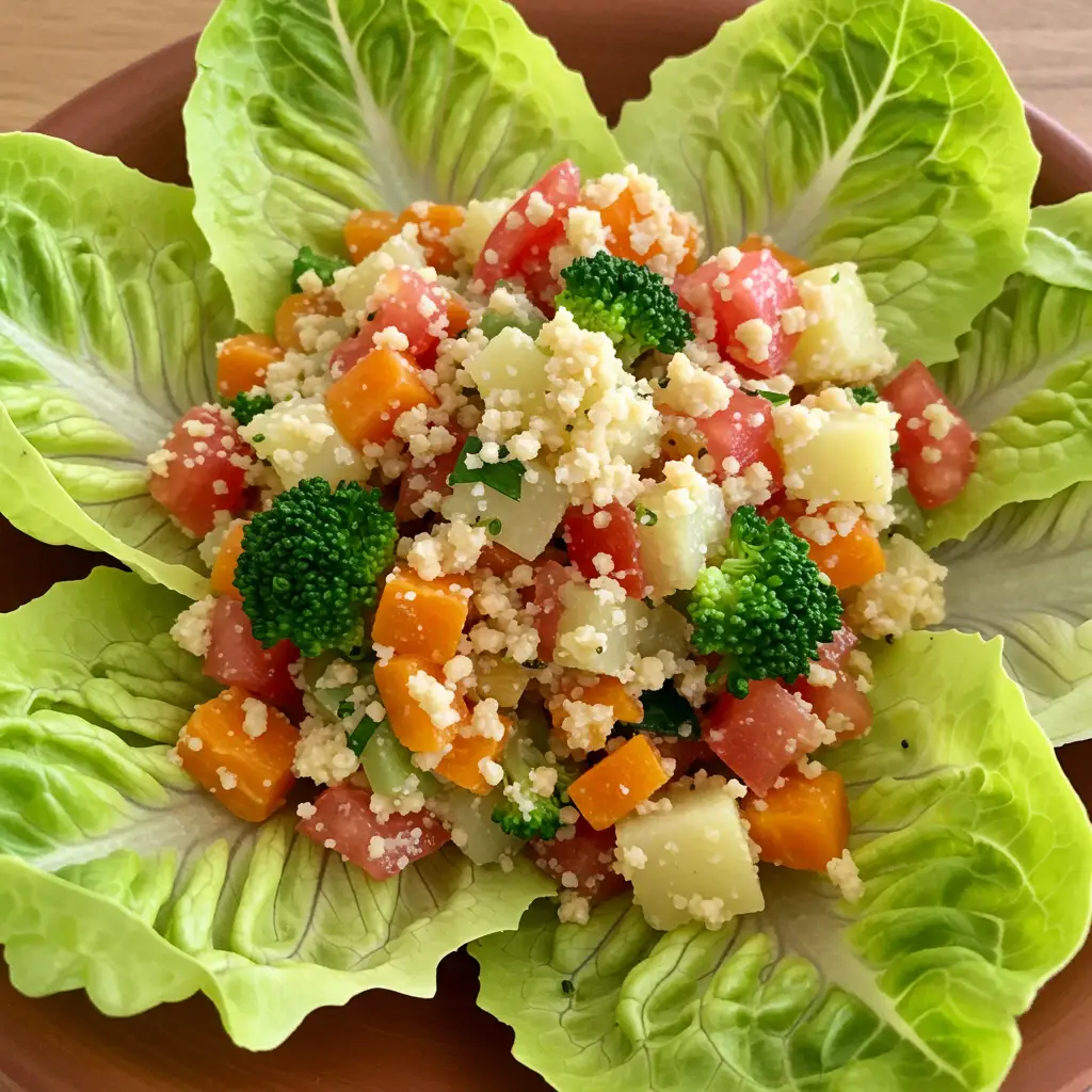 Salada Refrescante de Trigo para Quibe e Legumes