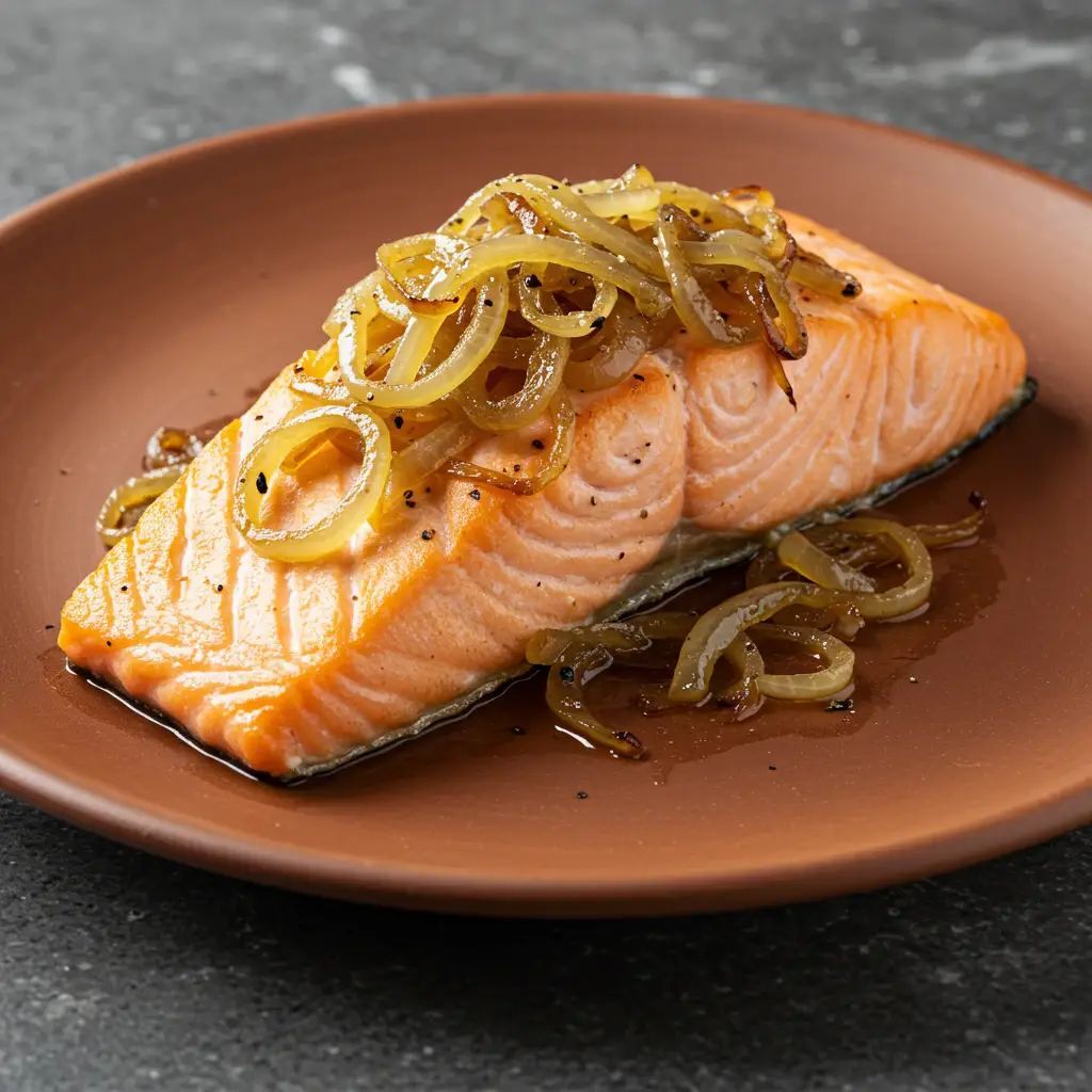 Salmão ao Escabeche com Batatas