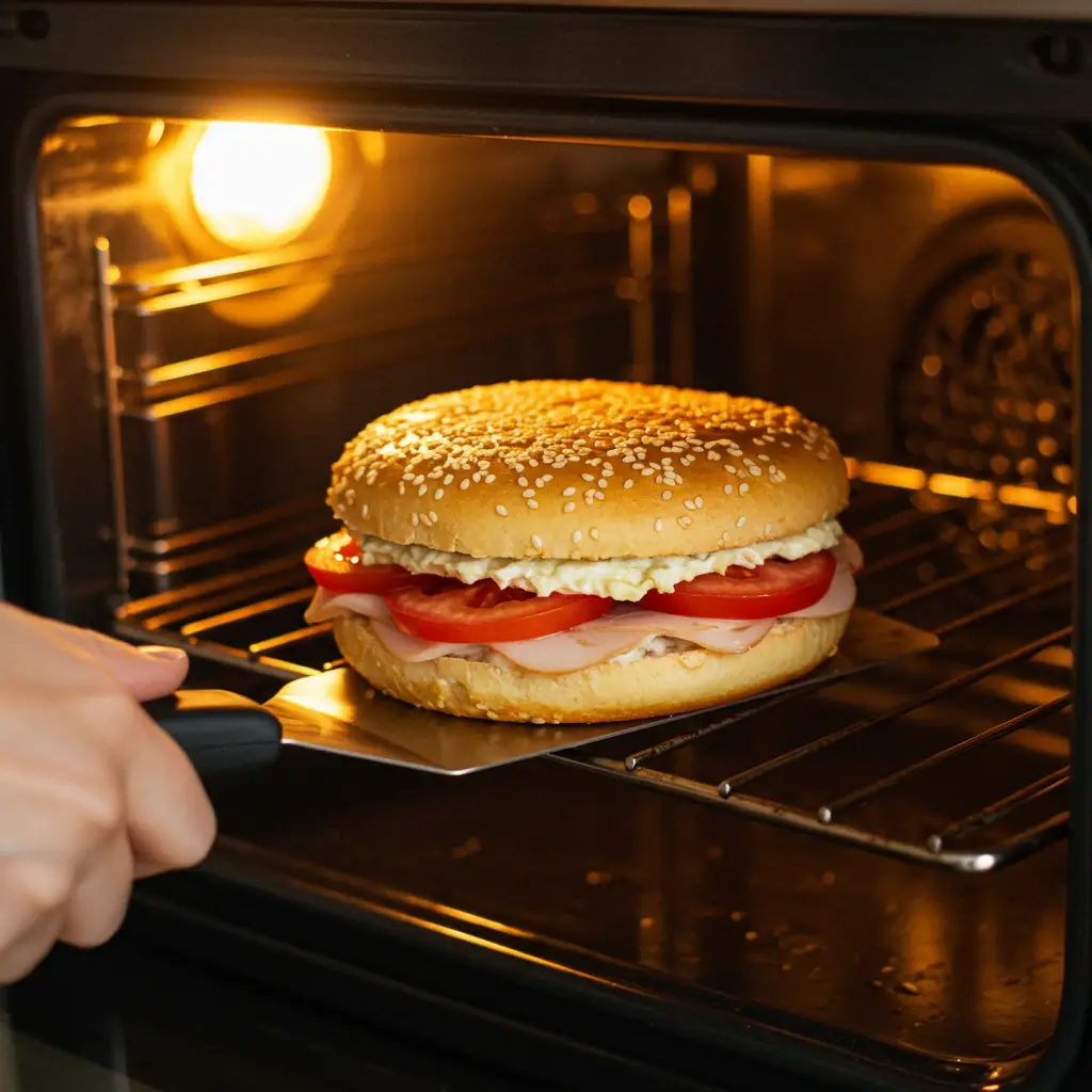 Sanduíche de Forno Caseiro