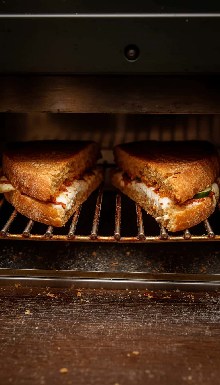 Sanduíche Gratinado Super Saudável