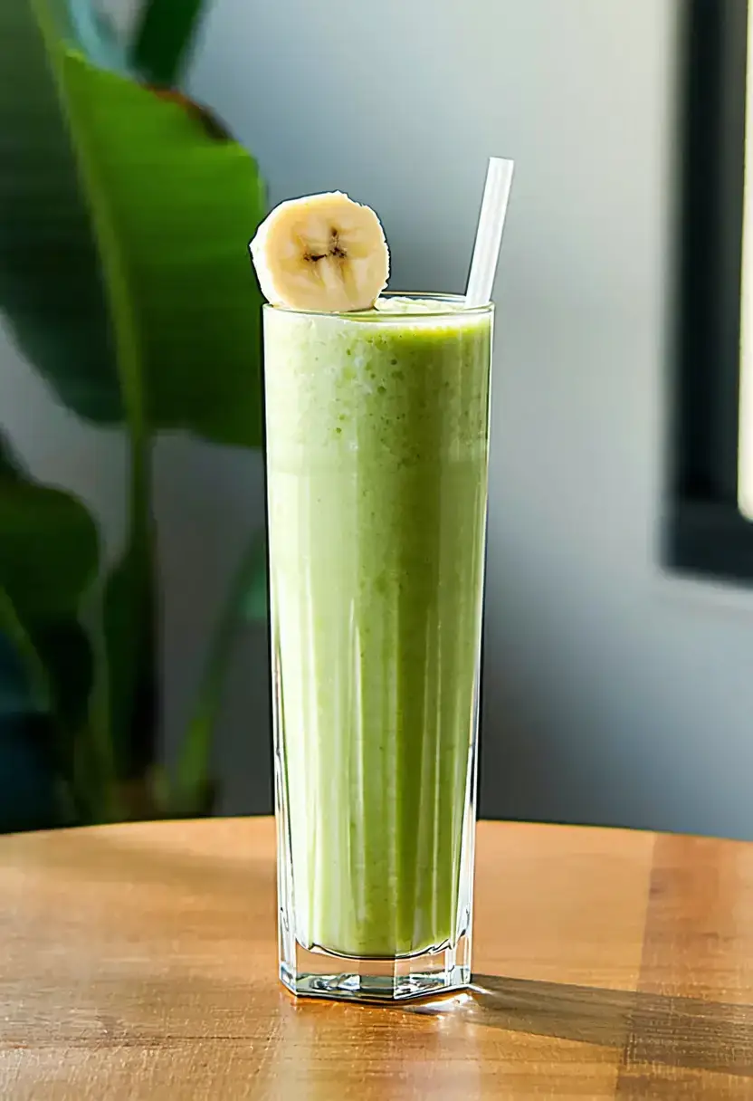 Smoothie de Abacate e Banana Cremoso