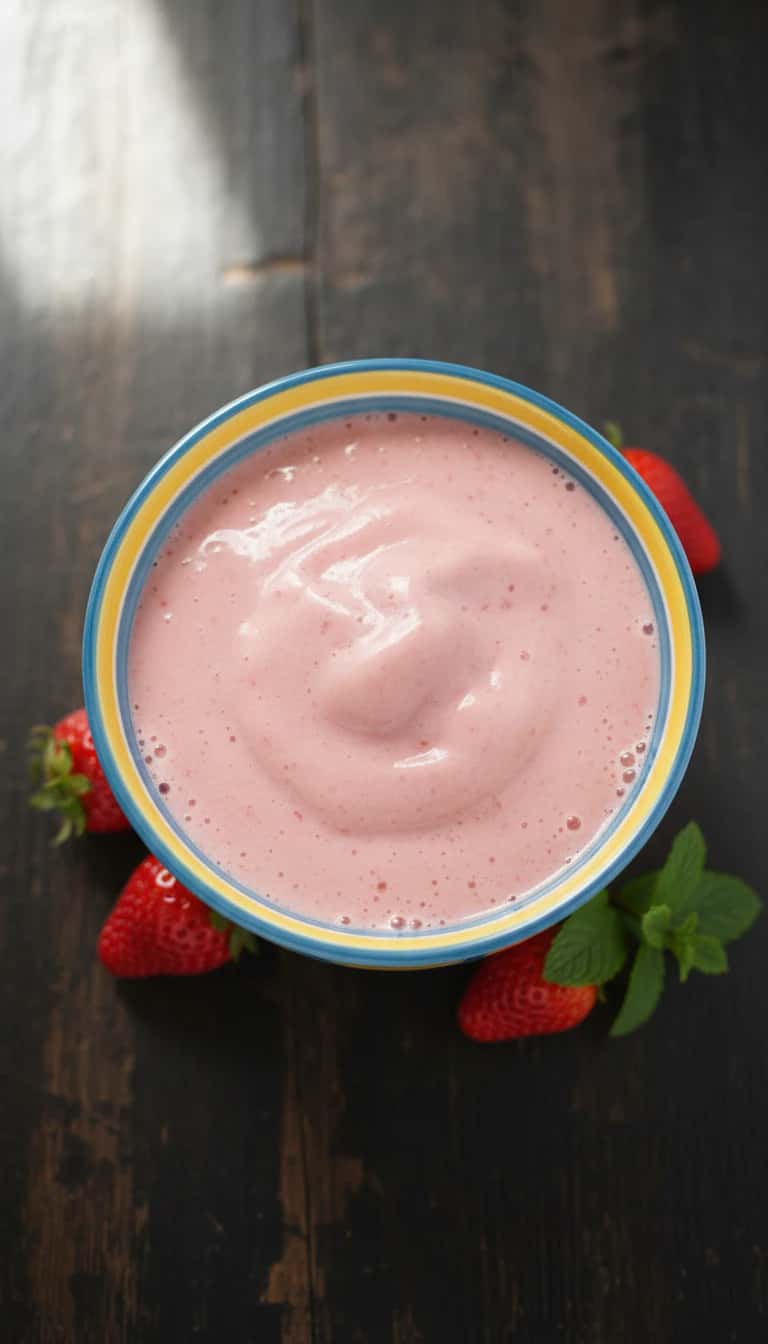 Smoothie de Morango: Super Prático!