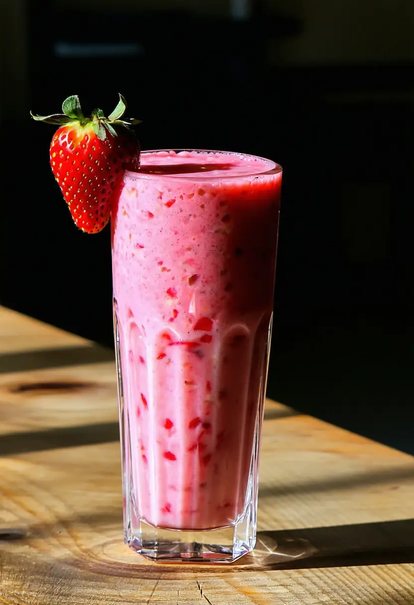 Smoothie de Morango Cremoso