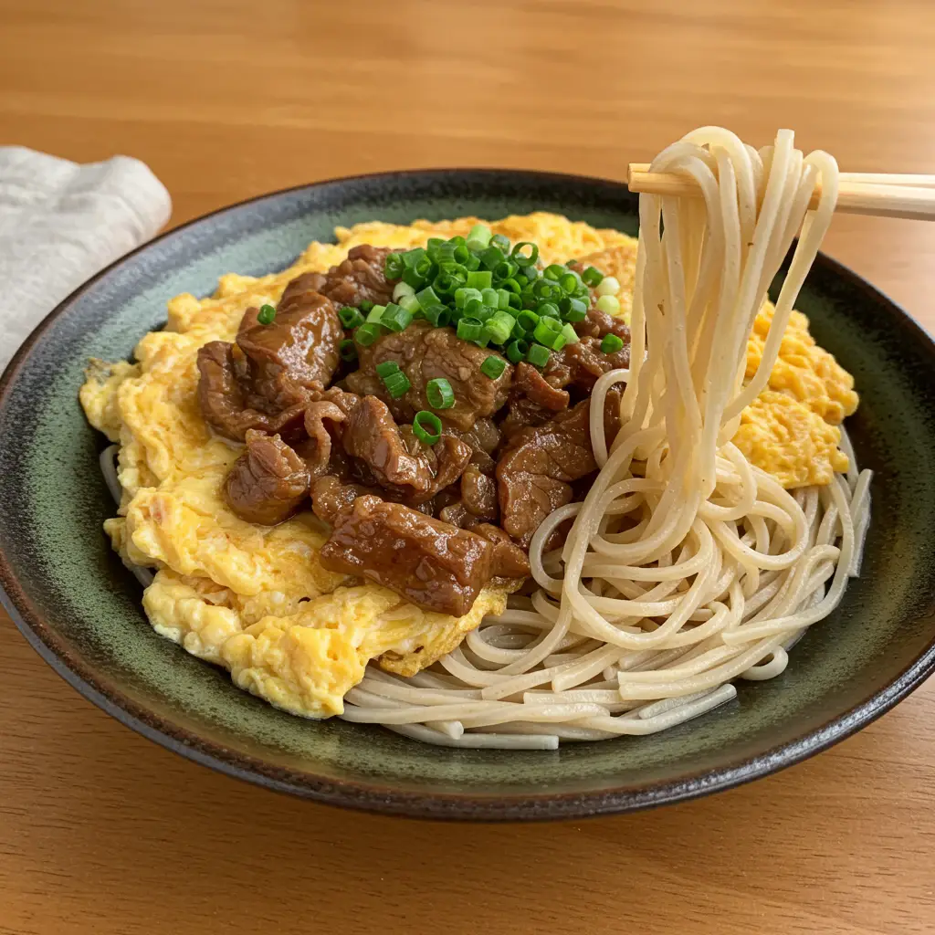 Sobá de Alcatra Fácil