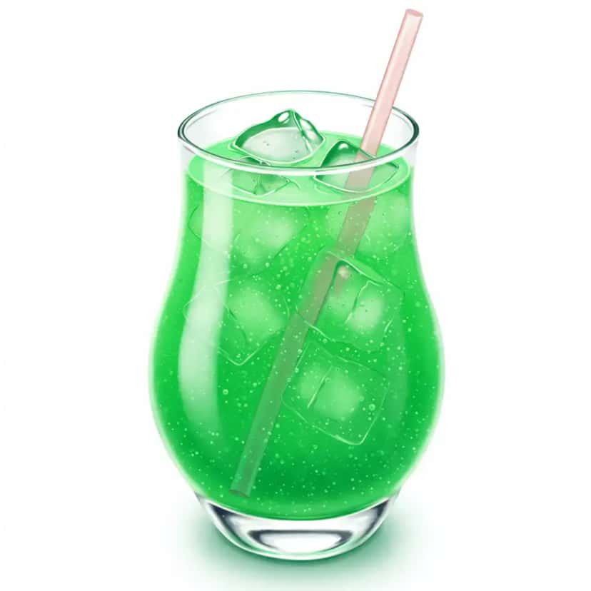 Soda Italiana de Maçã Verde: Técnica Perfeita