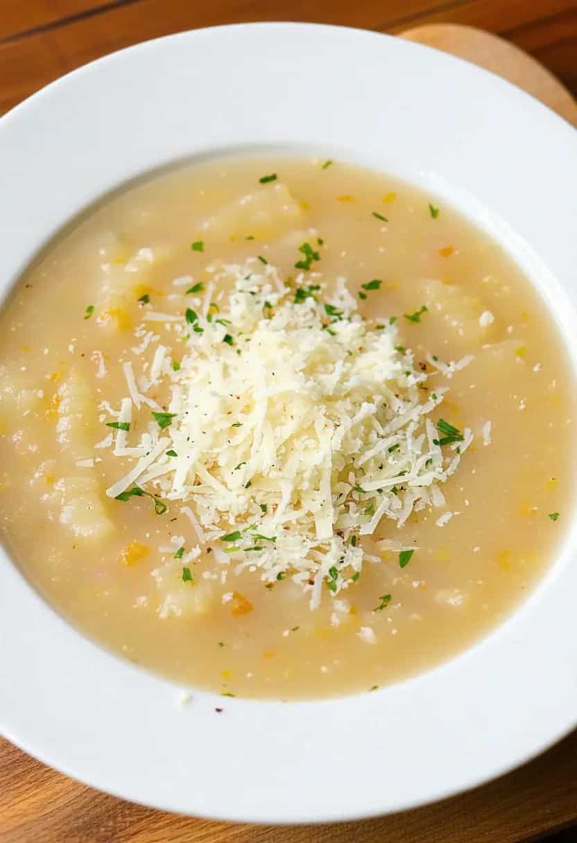 Sopa de Cebola Cremosa