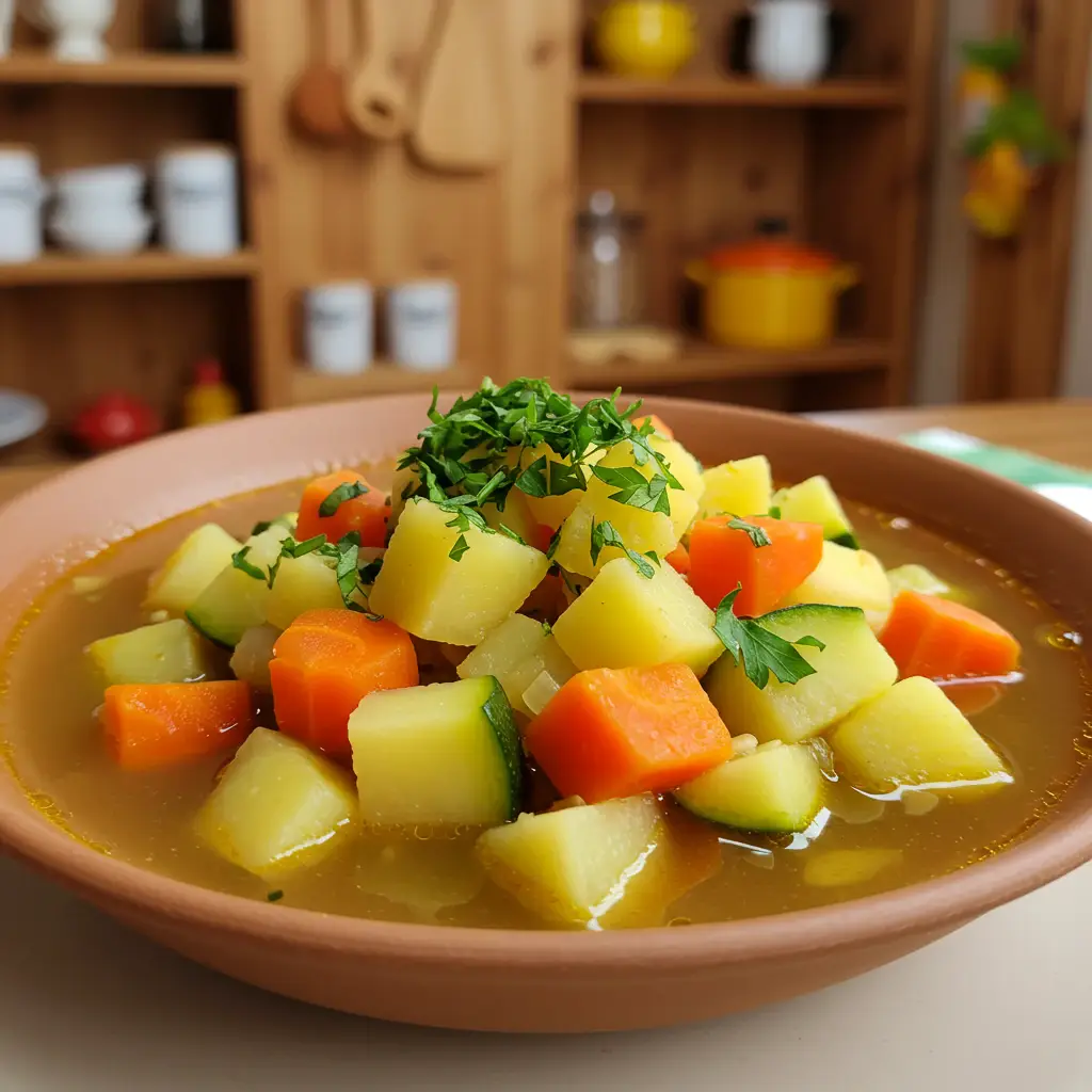 Sopa de Legumes Cremosa e Rápida