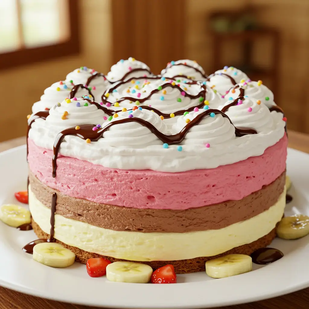 Sorvetão em Camadas: Econômico e Delicioso