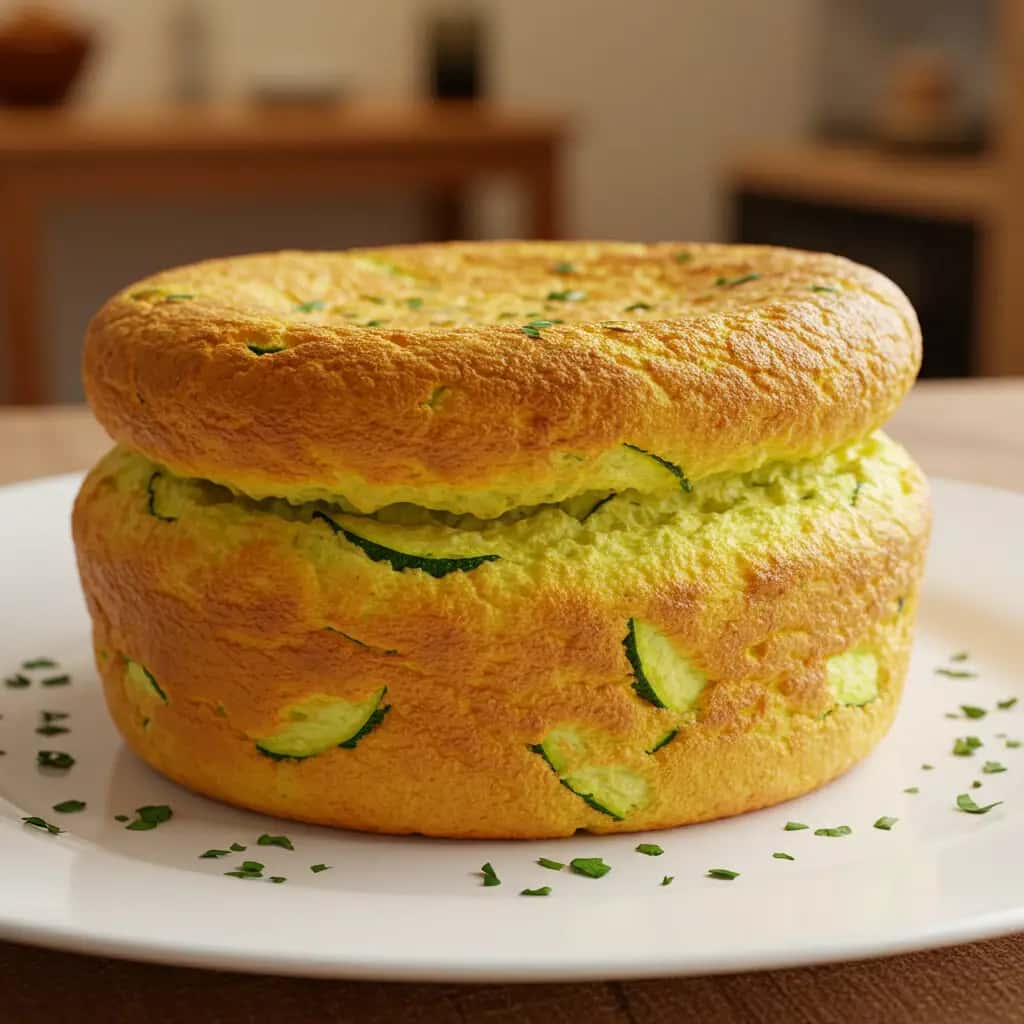Soufflé de Abobrinha Perfeito