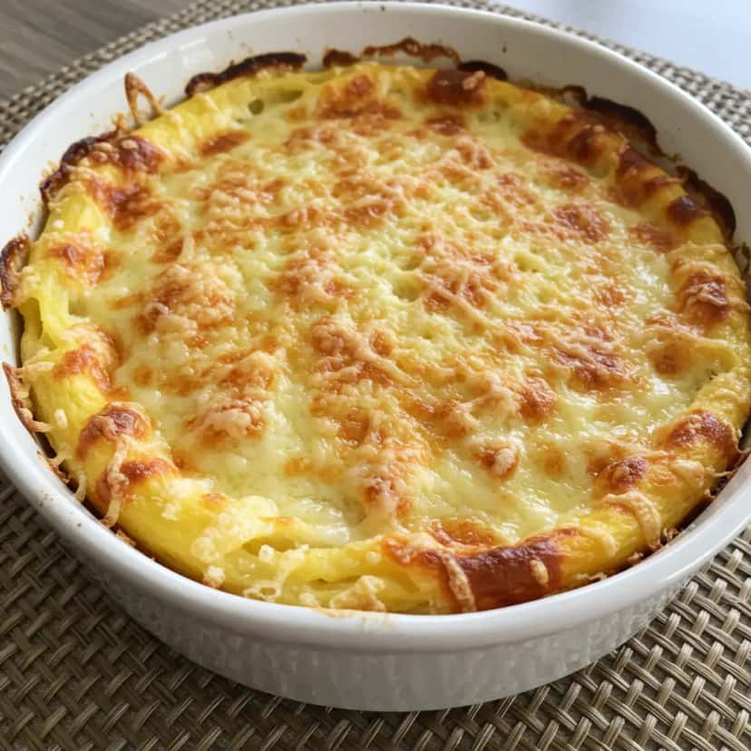 Soufflé de Queijo e Batata 100% Vegetal