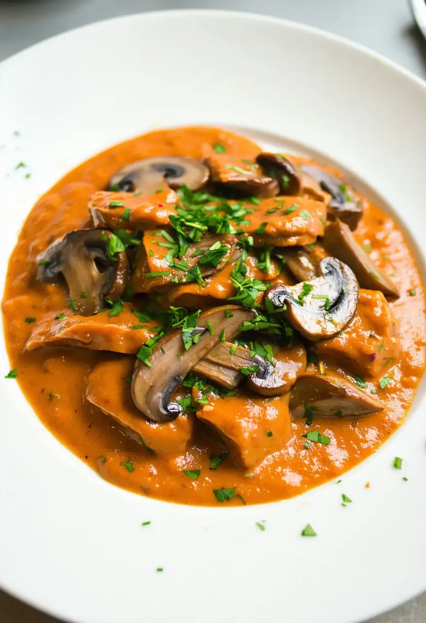 Strogonoff de Patinho Perfeito