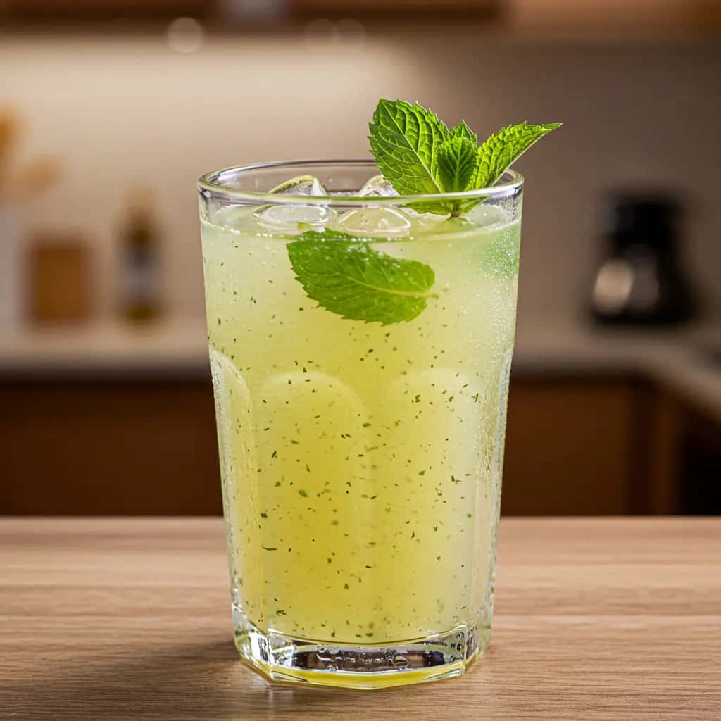 Suco Detox de Abacaxi com Hortelã: Refrescante