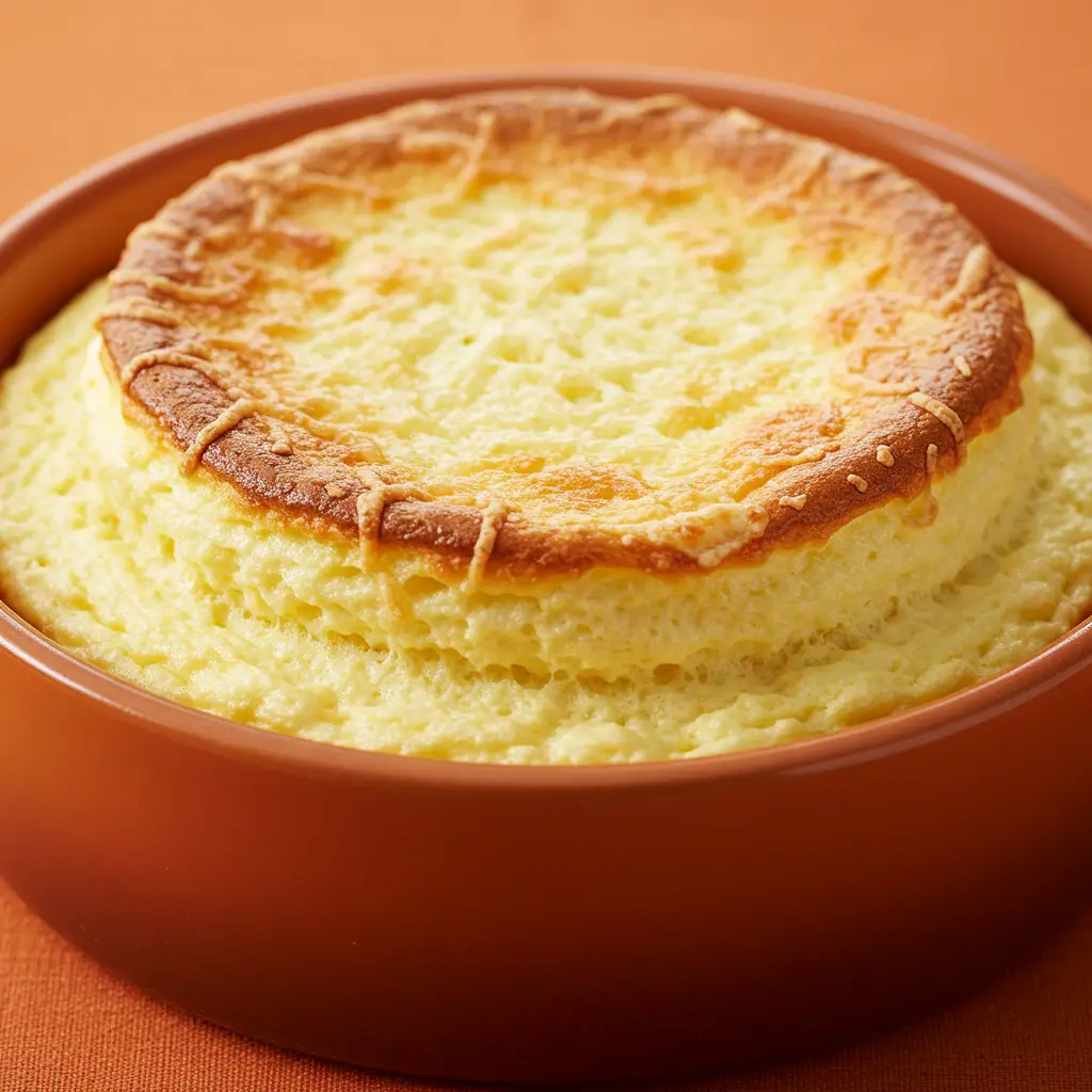 Suflê Cremoso de Chuchu com Queijo
