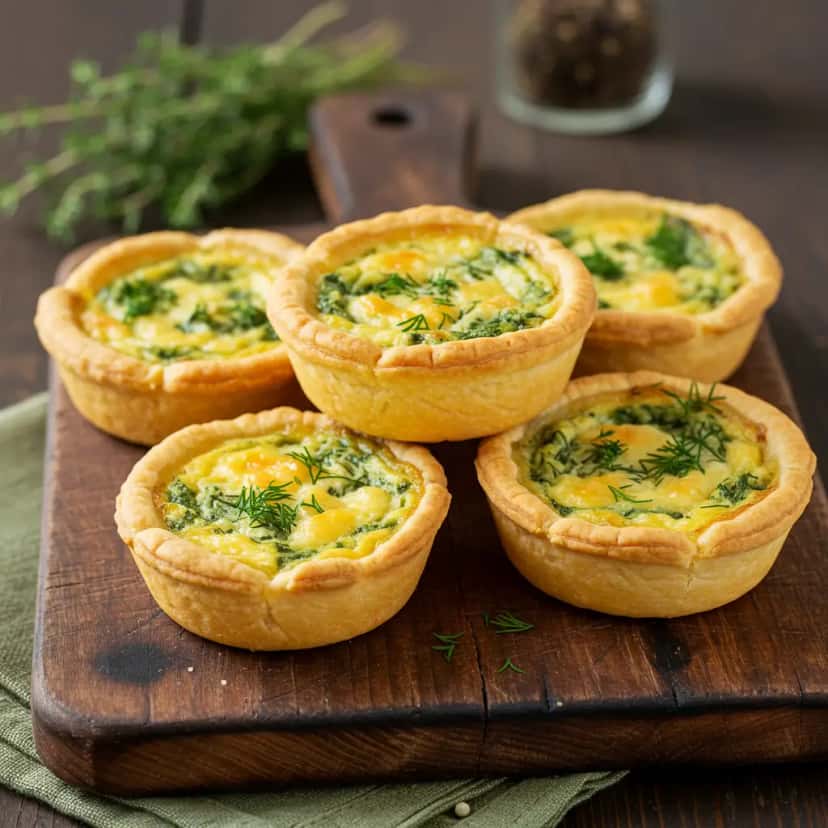 Tartelete de Presunto e Vegetais: Nutritivo e Delicioso