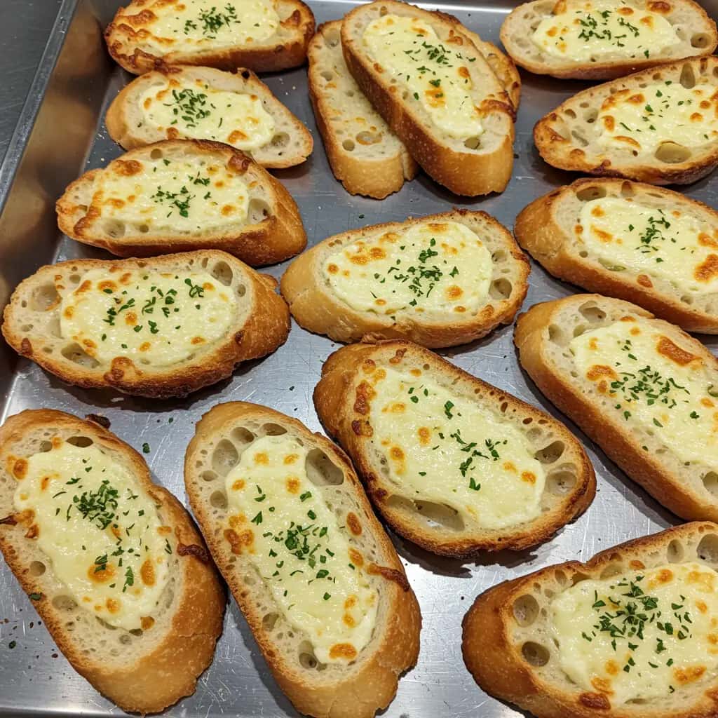 Torradas ao Alho Super Práticas