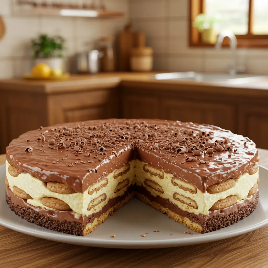 Torta de bolacha maizena