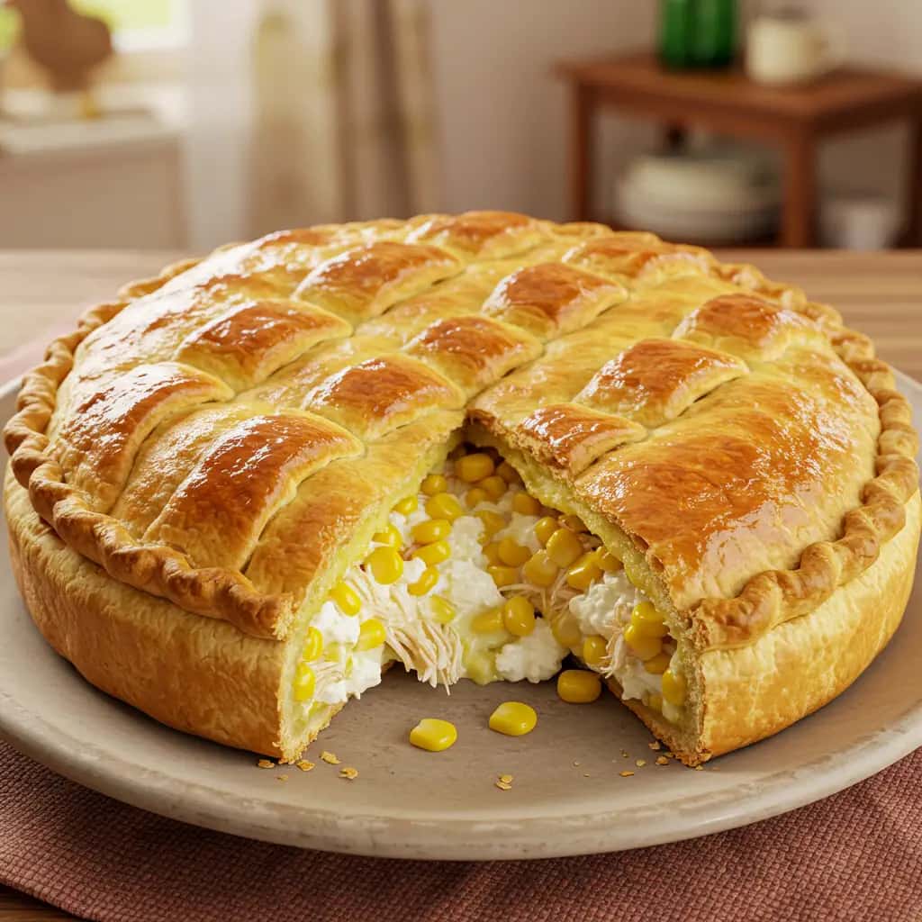 Torta de Frango com Cream Cheese: Experiência Incrivel