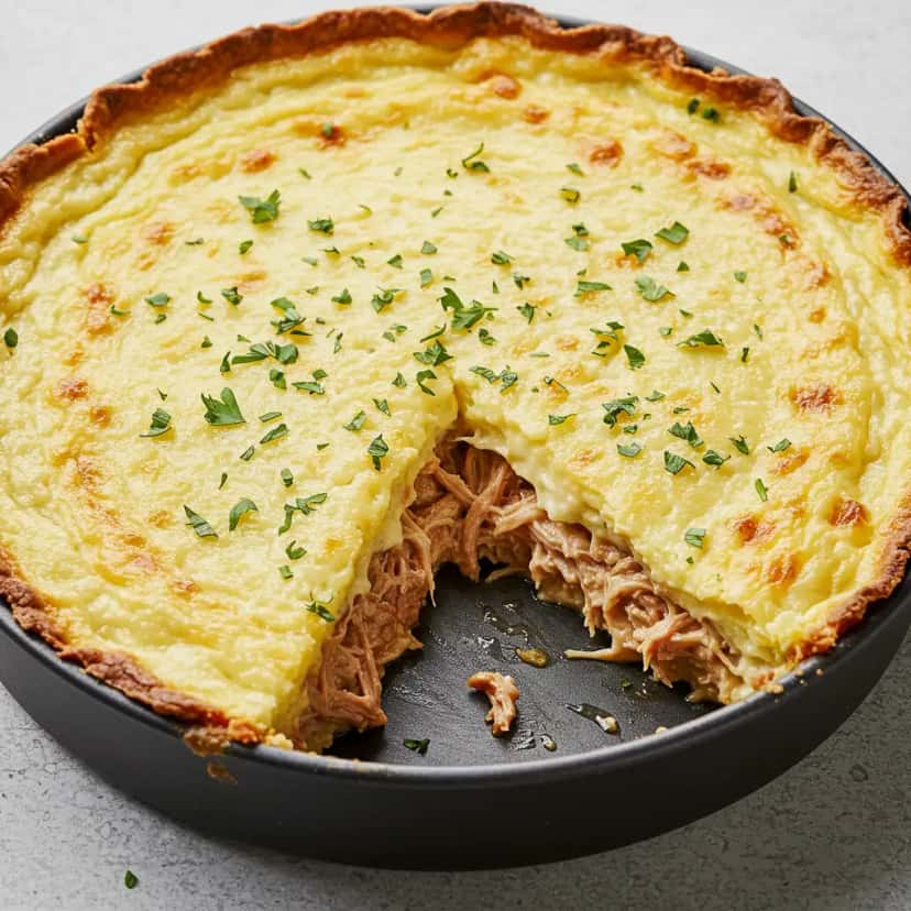 Torta de Frango Cremosa: Nutritiva e Deliciosa
