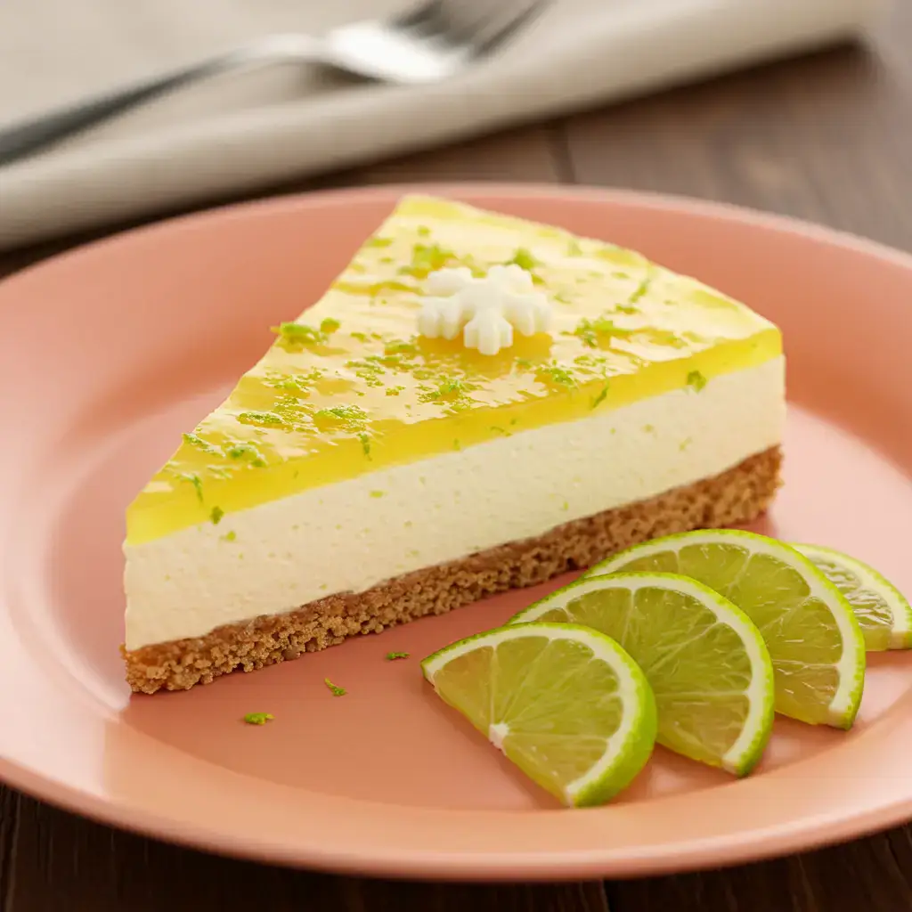 Torta de Limão com Base de Biscoito Maisena