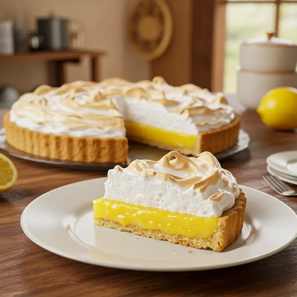 Torta de Limão com Merengue Deliciosa
