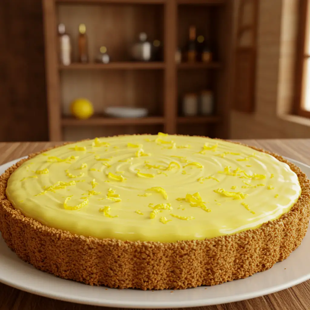 Torta de Limão Caseira