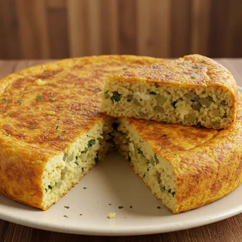 Torta de Arroz Super Saudável