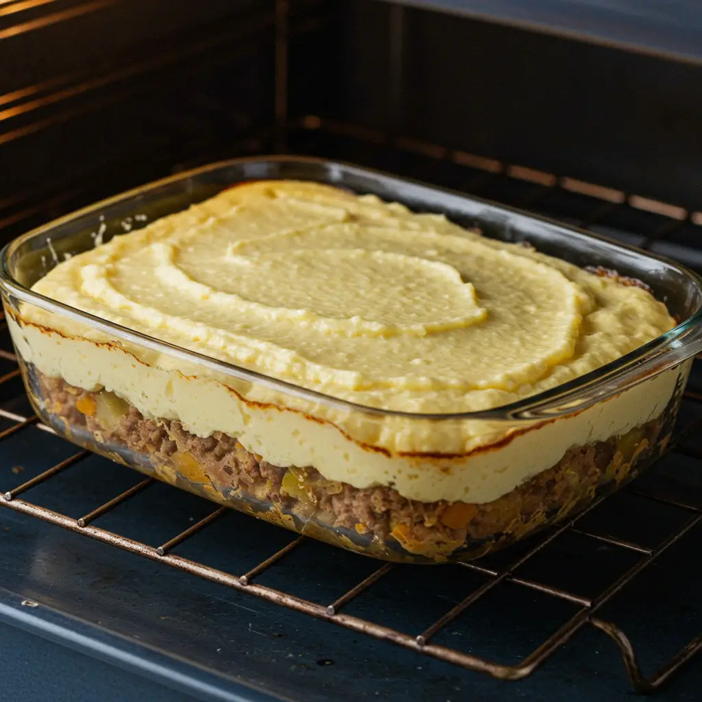 Torta Salgada de Carne Moída com Seleta de Legumes