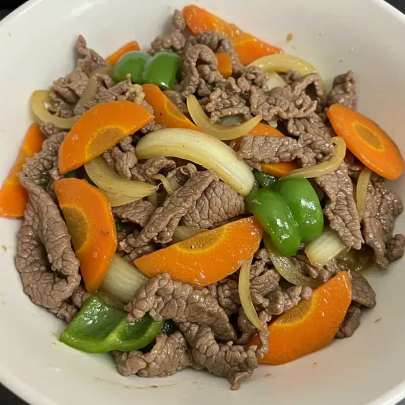 Receita de Picadinho de bife de alcatra ou contra filé - Dicas e Dicas