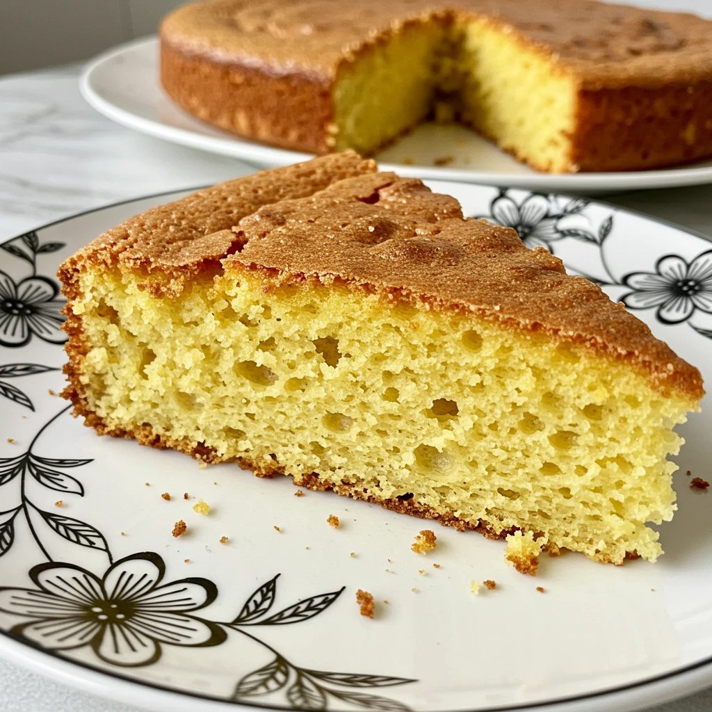 Bolo de mandioca fofo