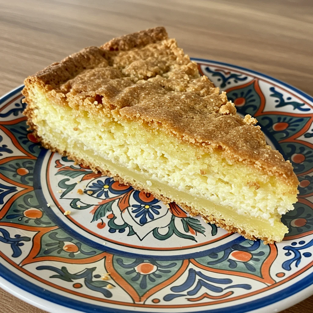 Bolo de queijo cremoso