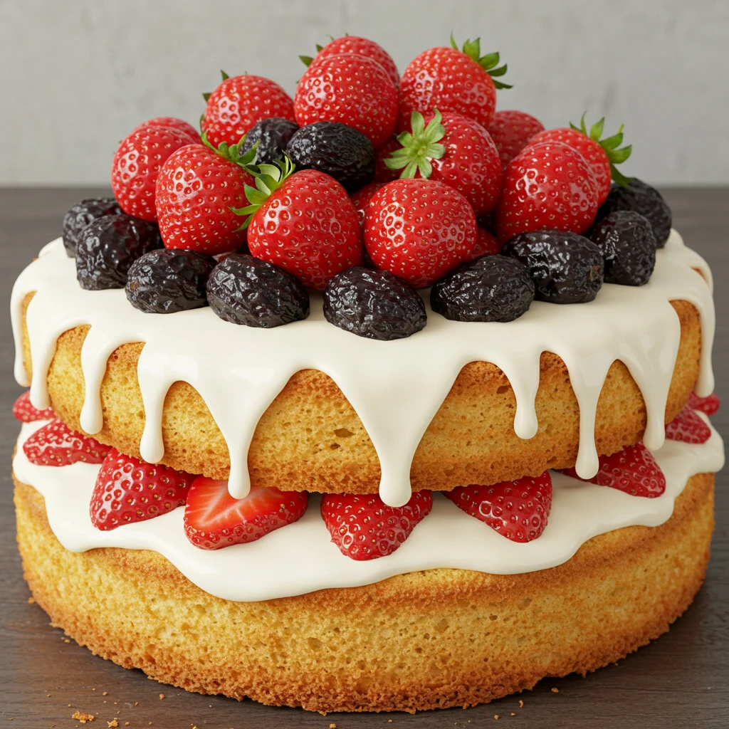 Bolo Pelado (Naked cake)