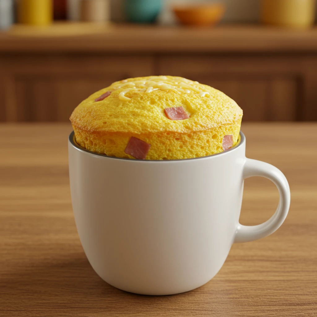 Bolo salgado de caneca