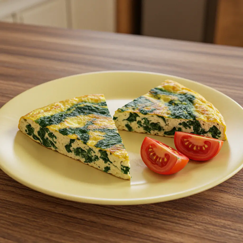Omelete de Espinafre